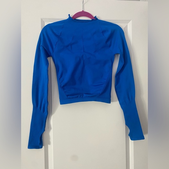 NWOT Free People Good Karma Hi-Neck Layer Top in Medium/Large💕 - Picture 4 of 9